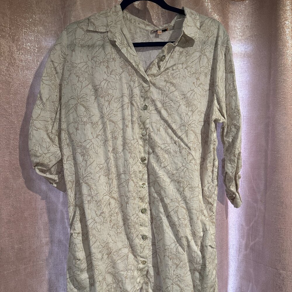 Azucar Linen Dress - Size Small/Medium